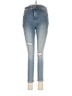 Express Hearts Blue Jeans Size 6S - photo 1