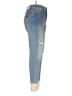 Express Hearts Blue Jeans Size 6S - photo 4