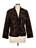 Erin London 100% Polyester Paisley Brown Blazer Size L - photo 1