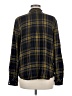 J.Jill Plaid Green Long Sleeve Button-Down Shirt Size M - photo 2