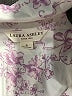 Laura Ashley Floral Ivory Short Sleeve Blouse Size S - photo 7