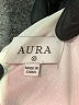 Aura 100% Polyester Orange Long Sleeve Blouse Size XS - photo 7