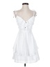 Crystal Doll 100% Polyester White Cocktail Dress Size XS - photo 1