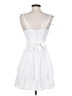 Crystal Doll 100% Polyester White Cocktail Dress Size XS - photo 2