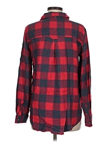 American Eagle Outfitters Long Sleeve Button-Down Shirt (view 2)