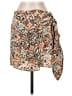 Zara Paisley Orange Casual Skirt Size S - photo 1