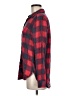 American Eagle Outfitters Plaid Red Long Sleeve Button-Down Shirt Size M - photo 5