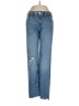 Gap Hearts Blue Jeans Size 6 (tall) - photo 1