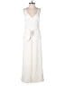 Shinestar 100% Polyester Solid Ivory Jumpsuit Size XS - photo 1