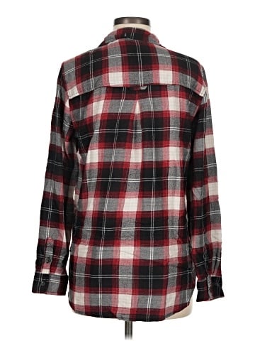 American Eagle Outfitters Long Sleeve Button-Down Shirt (view 2)
