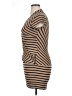 MNG by Mango Stripes Tan Casual Dress Size XL - photo 5
