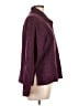 Chico's 100% Polyester Burgundy Long Sleeve Blouse Size Lg (2) - photo 4