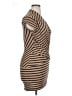 MNG by Mango Stripes Tan Casual Dress Size XL - photo 4