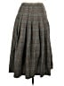 Pendleton 100% Wool Plaid Gray Wool Skirt Size 8 - photo 1