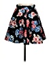Cotton On Floral Black Casual Skirt Size XS - photo 1