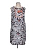 Boden Paisley Gray Brown Casual Dress Size 10R - photo 1