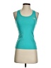The North Face 100% Polyester Teal Active Tank Size XS - photo 1