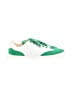 J/Slides Color Block Green Sneakers Size 7 - photo 1
