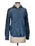 American Eagle Outfitters Blue Long Sleeve Button-Down Shirt Size S - photo 1