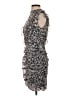 Express 100% Polyester Tweed Gray Cocktail Dress Size XS - photo 5