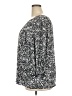 Halogen 100% Polyester Silver 3/4 Sleeve Blouse Size 3X - photo 5