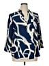 Emery Rose Blue 3/4 Sleeve Blouse Size XL - photo 1