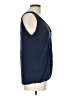 Max Studio Blue Sleeveless Blouse Size L - photo 4