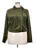 LC Lauren Conrad 100% Polyester Green Jacket Size XXL - photo 1