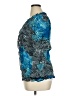 Alberto Makali 100% Polyester Snake Print Blue Kimono Size XL - photo 5