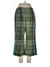 Talbots Plaid Green Casual Pants Size 12 - photo 1