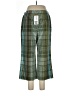 Talbots Plaid Green Casual Pants Size 12 - photo 2