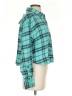 American Eagle Outfitters Plaid Teal Long Sleeve Button-Down Shirt Size S - photo 4