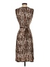 BCBG Paris Animal Print Brown Cocktail Dress Size XS - photo 2