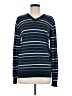 Old Navy 100% Cotton Stripes Blue Pullover Sweater Size M - photo 1