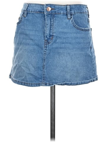 Almost Famous Denim Skirt (view 1)
