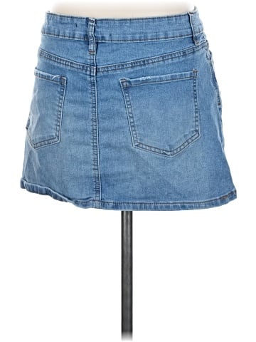 Almost Famous Denim Skirt (view 2)