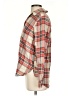 American Eagle Outfitters Plaid Tan Long Sleeve Button-Down Shirt Size S - photo 5