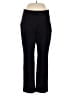 Cj Banks Solid Black Active Pants Size 0X - photo 1