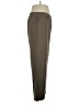 Ninety Plaid Brown Dress Pants Size 14 - photo 4