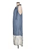 Mud Pie 100% Viscose Tie-dye Blue Casual Dress Size L - photo 5