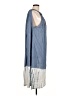 Mud Pie 100% Viscose Tie-dye Blue Casual Dress Size L - photo 4
