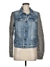 Free People Gray Denim Jacket Size M - photo 1