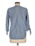 H&M L.O.G.G. Blue 3/4 Sleeve Blouse Size 8 - photo 2