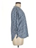 H&M L.O.G.G. Blue 3/4 Sleeve Blouse Size 8 - photo 4