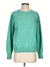 Lands' End 100% Cotton Solid Green Pullover Sweater Size XS - photo 1