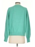 Lands' End 100% Cotton Solid Green Pullover Sweater Size XS - photo 2