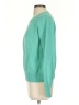 Lands' End 100% Cotton Solid Green Pullover Sweater Size XS - photo 5