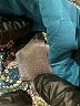 Liz Claiborne Argyle Teal Jacket Size L - photo 7