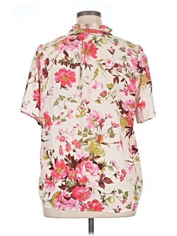 T Tahari Short Sleeve Blouse (view 2)