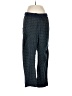 Rainforest 100% Polyester Chevron-herringbone Blue Casual Pants Size M - photo 1